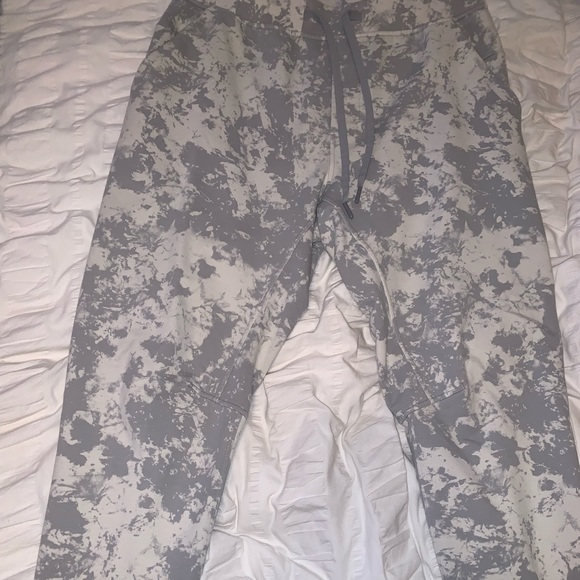 lululemon athletica Other - Mens Lululemon White/Grey Bleached Joggers
